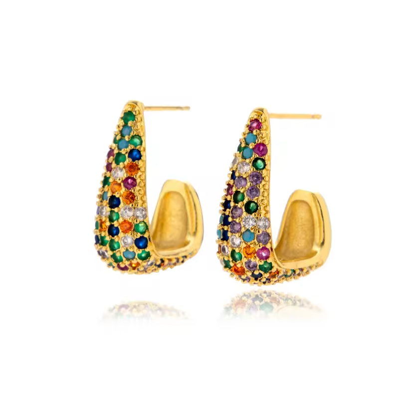 Boucles d'oreilles multiples Polly