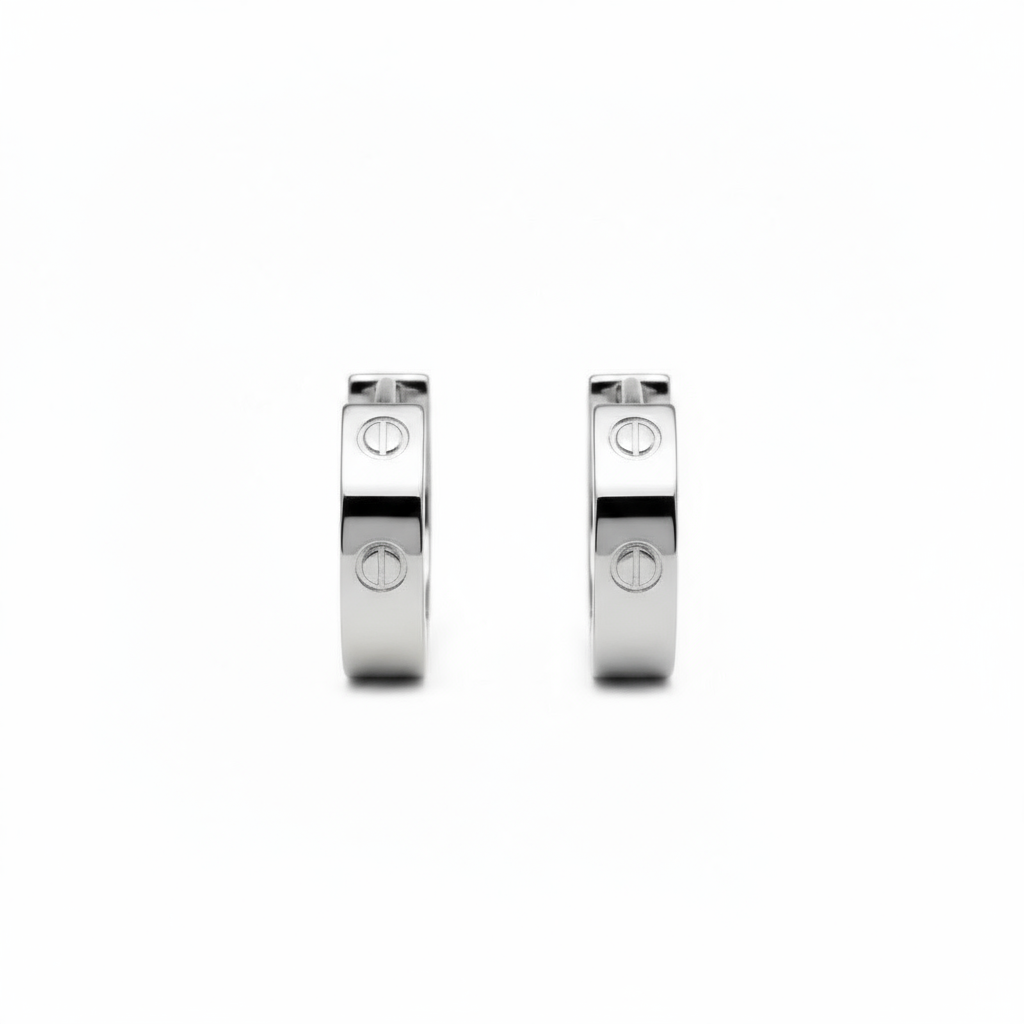 Chloé Silver Love Örhängen