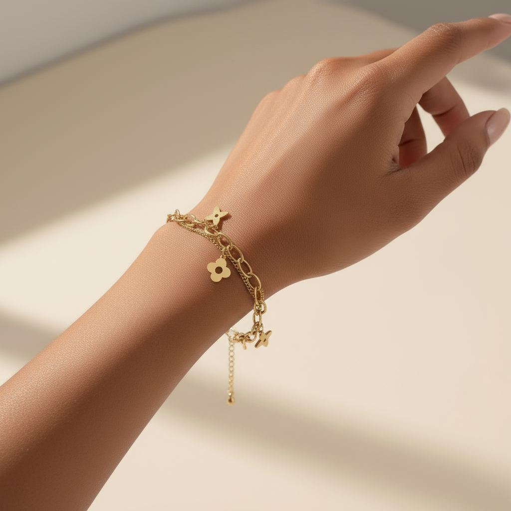 Chance Fyrklöver Armband
