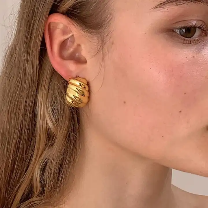 Boucles d'oreilles de Croissant Maja