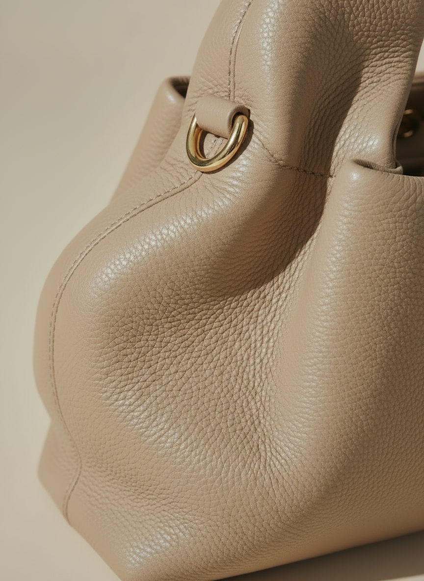 Wexford Petit Nahkainen Käsilaukku 24 - Crème