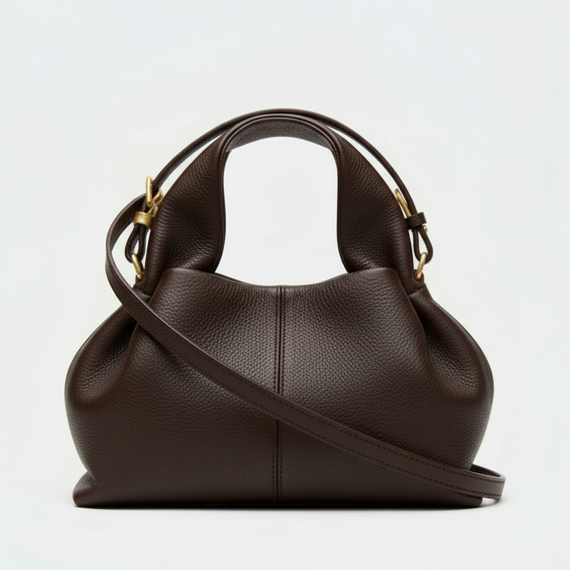 Wexford Petit Leder Handtasche 24 - Schwarz