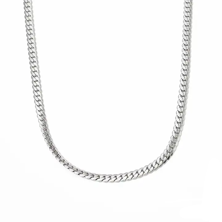 Mira Sølv Kæde halskæde