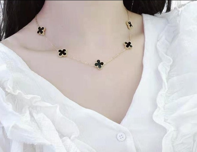 Collier Stella Noir