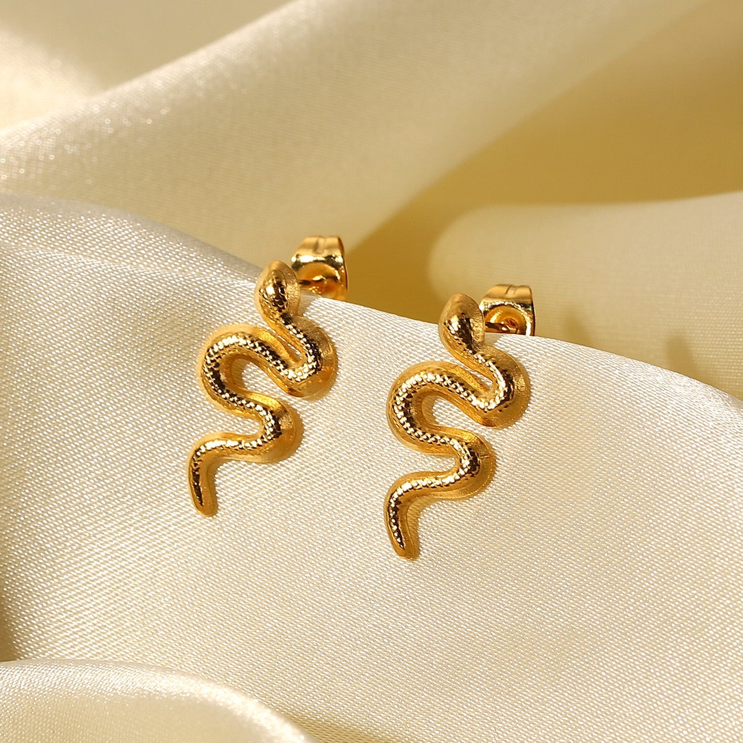 Boucles d'oreilles Serpent