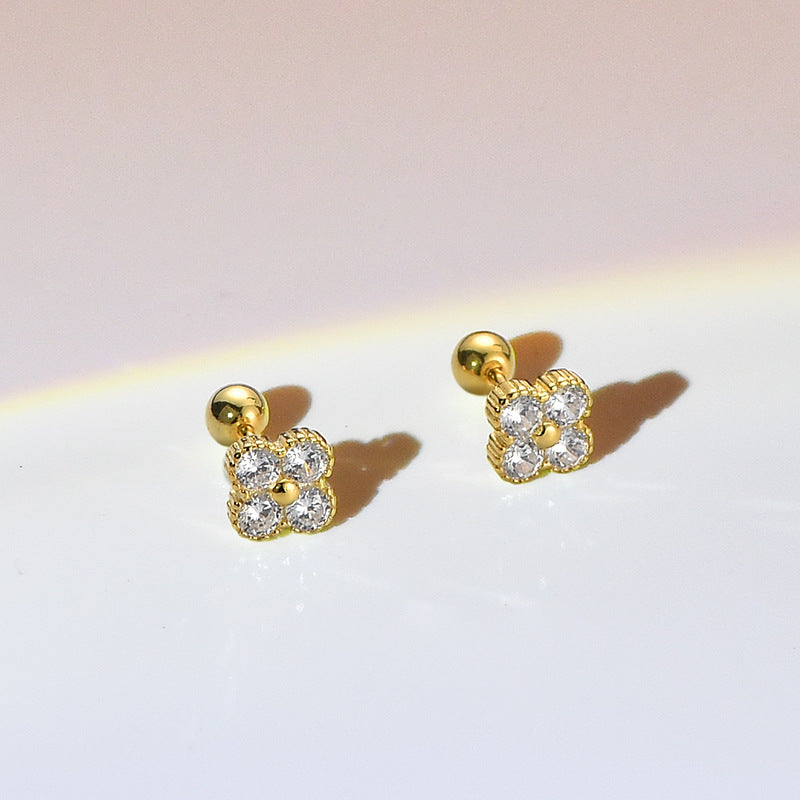 Letizia Four Leaf Clover Earrings