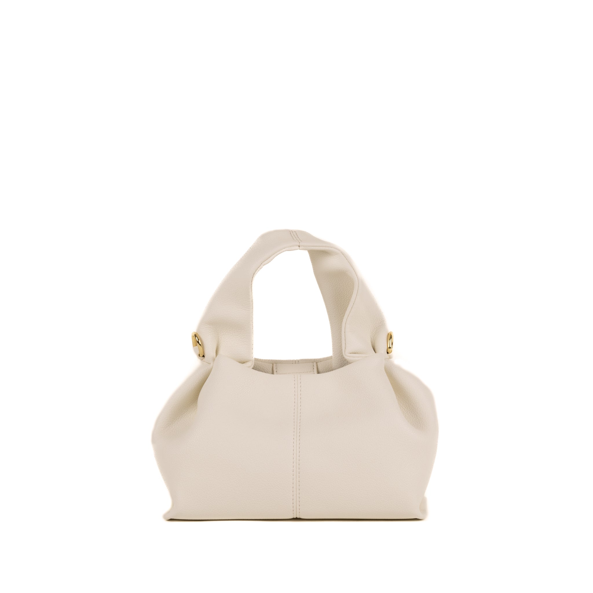 Sabine Leather Shoulder bag 20 - Crème