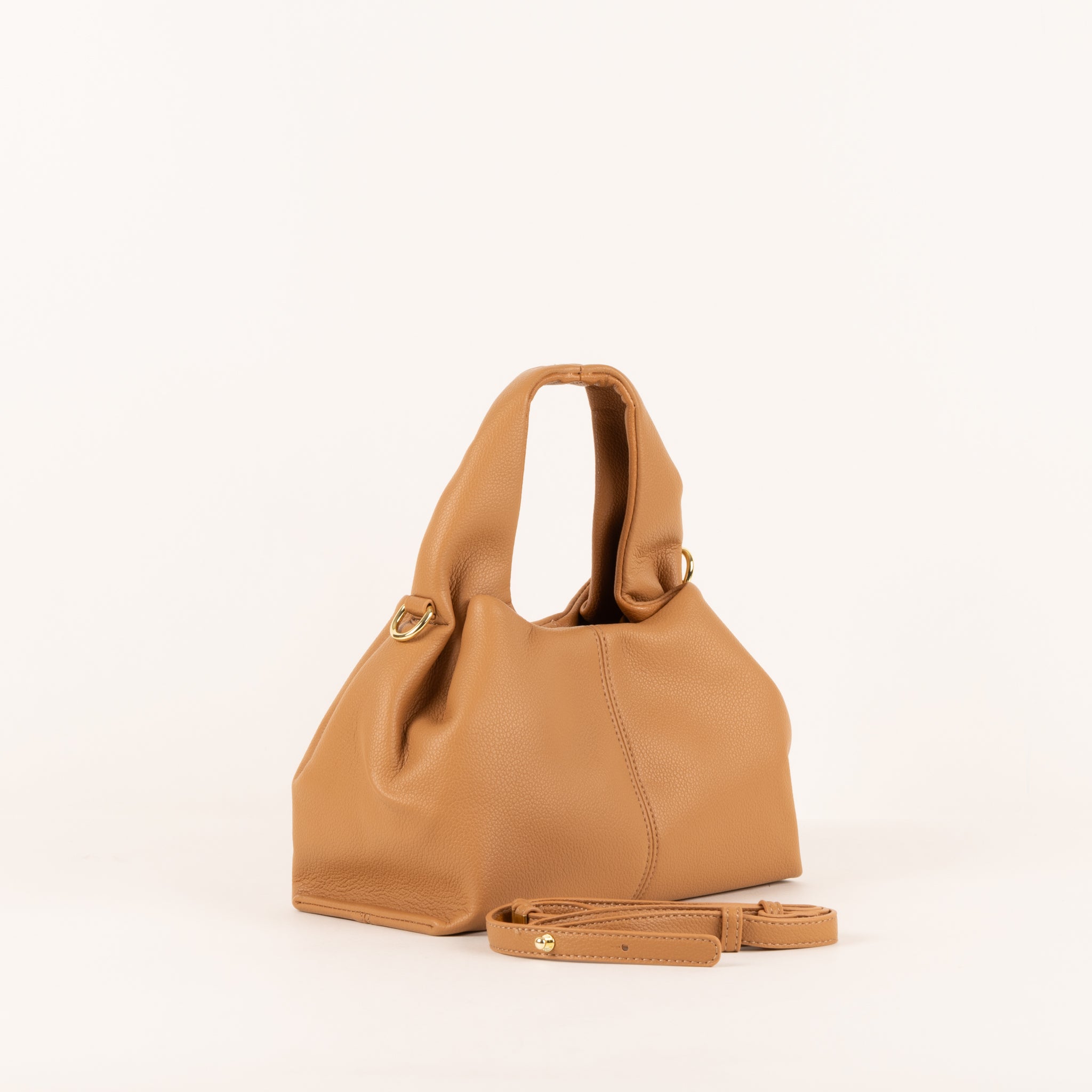 Sabine Leather Shoulder bag 20 - Crème