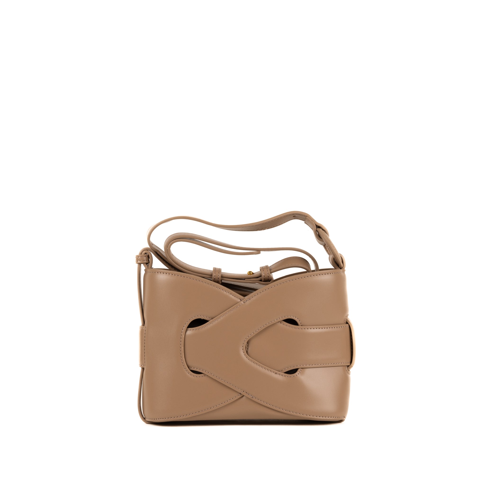 Sabine Leather Shoulder bag 20 - Crème