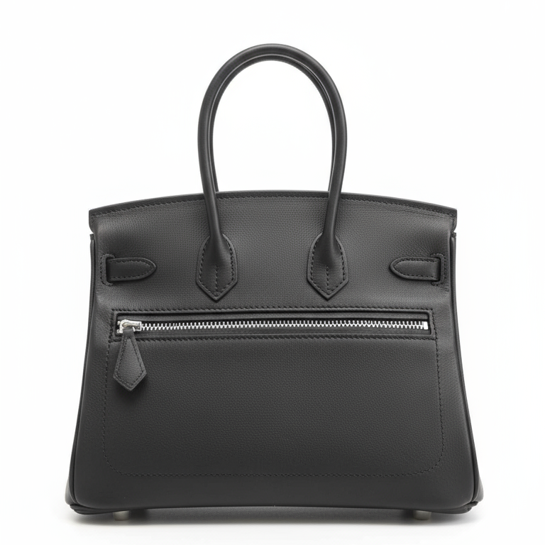 Joelle Leder Handtasche 30 - Schwarz