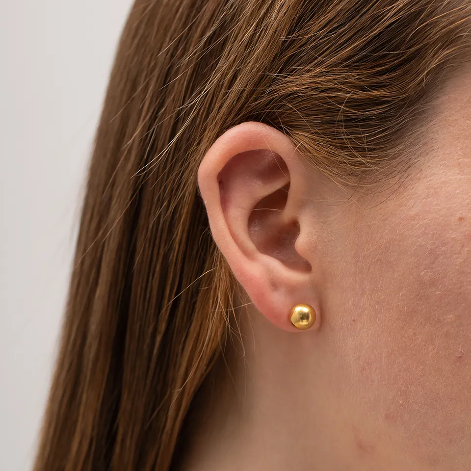 Alissa Plain Studs