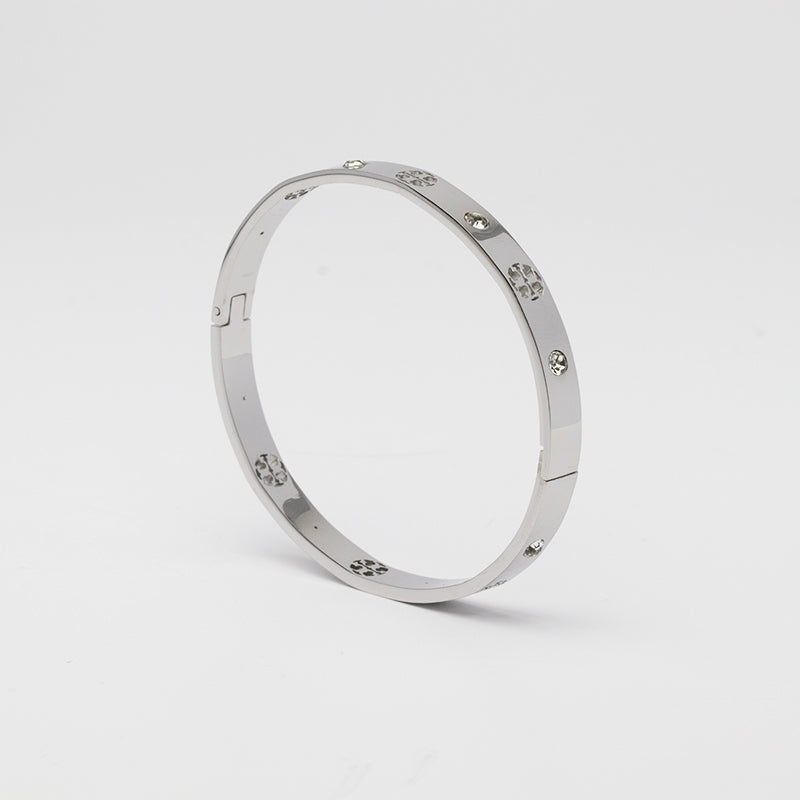 Fernanda Silver Bangle