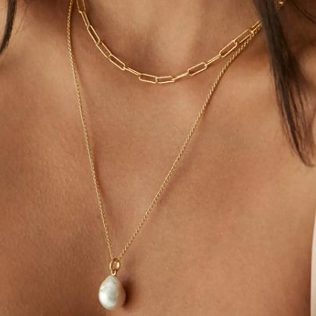Collier Sarita Double chaîne