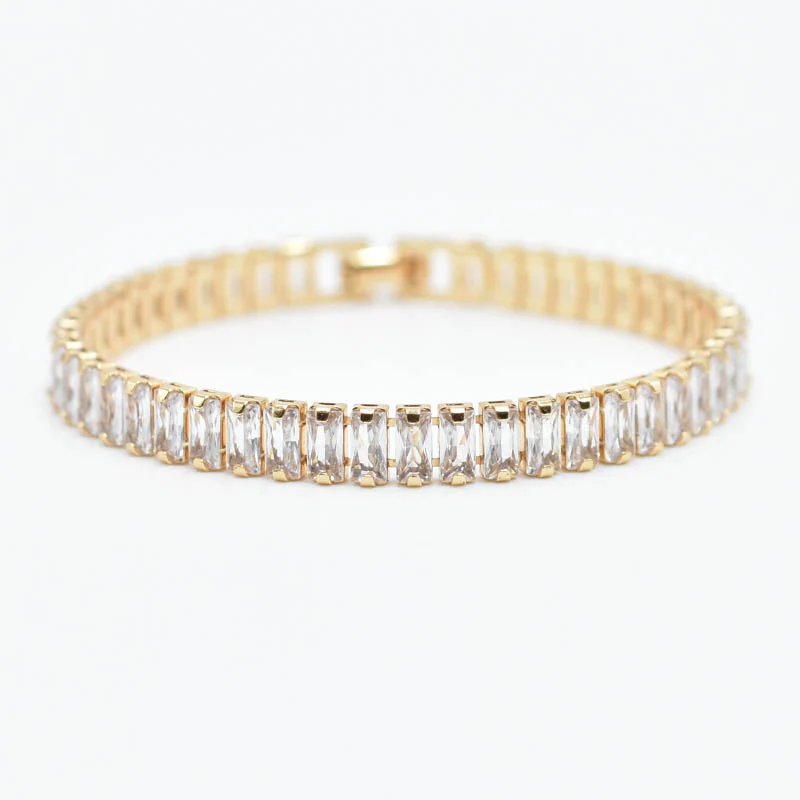 Bella Bracelet de Tennis Blanc