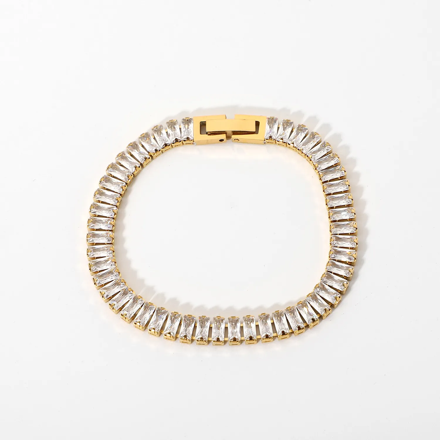 Bella Bracelet de Tennis Blanc