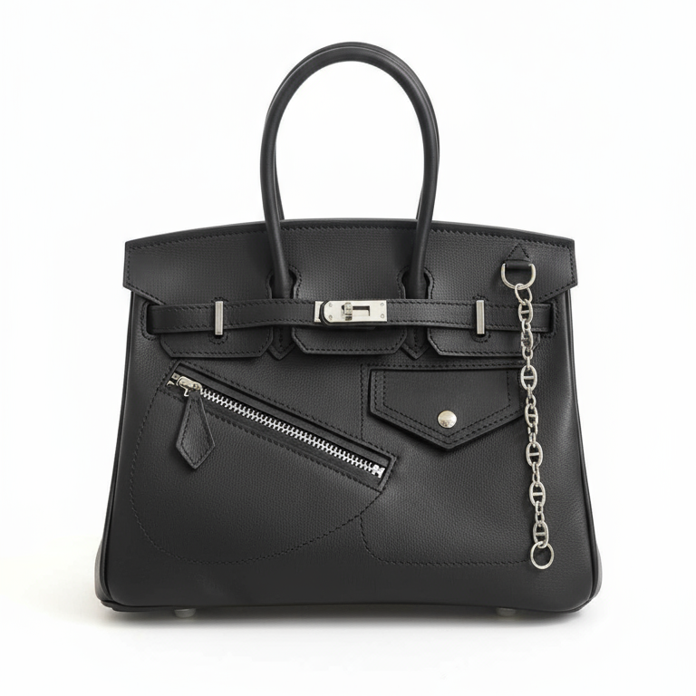 Joelle Nahka Käsilaukku 30 - Musta