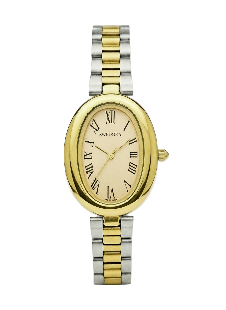 Chloe Klocka Silver/Gold