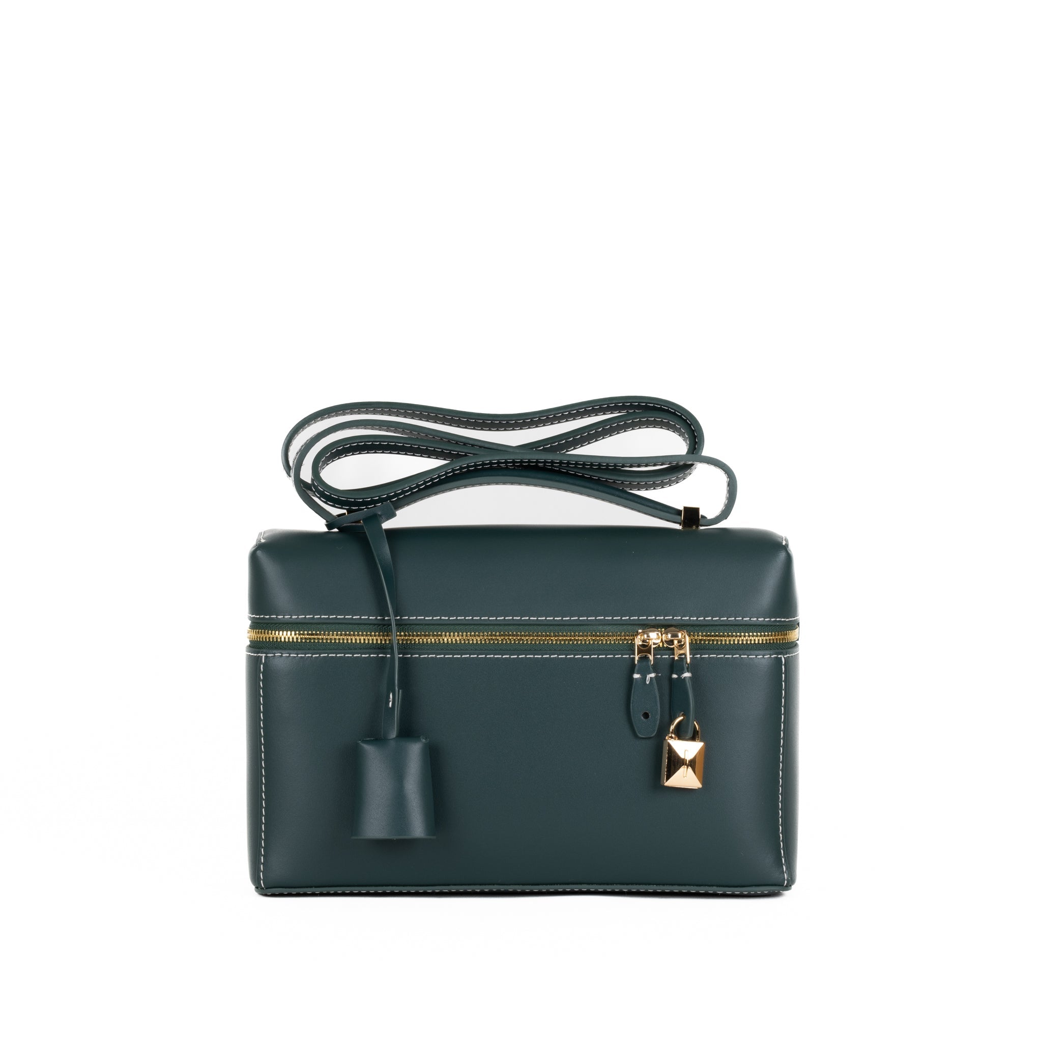 Sac à main en cuir Coralie 23 - vert