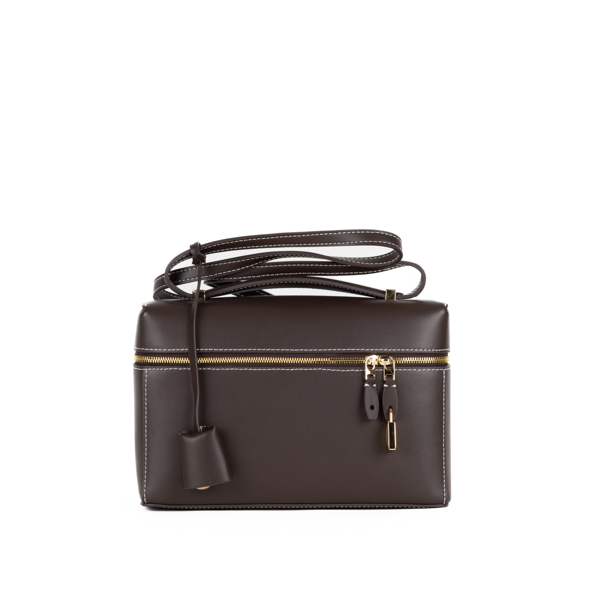 Sac à main en cuir Coralie 23 - marron