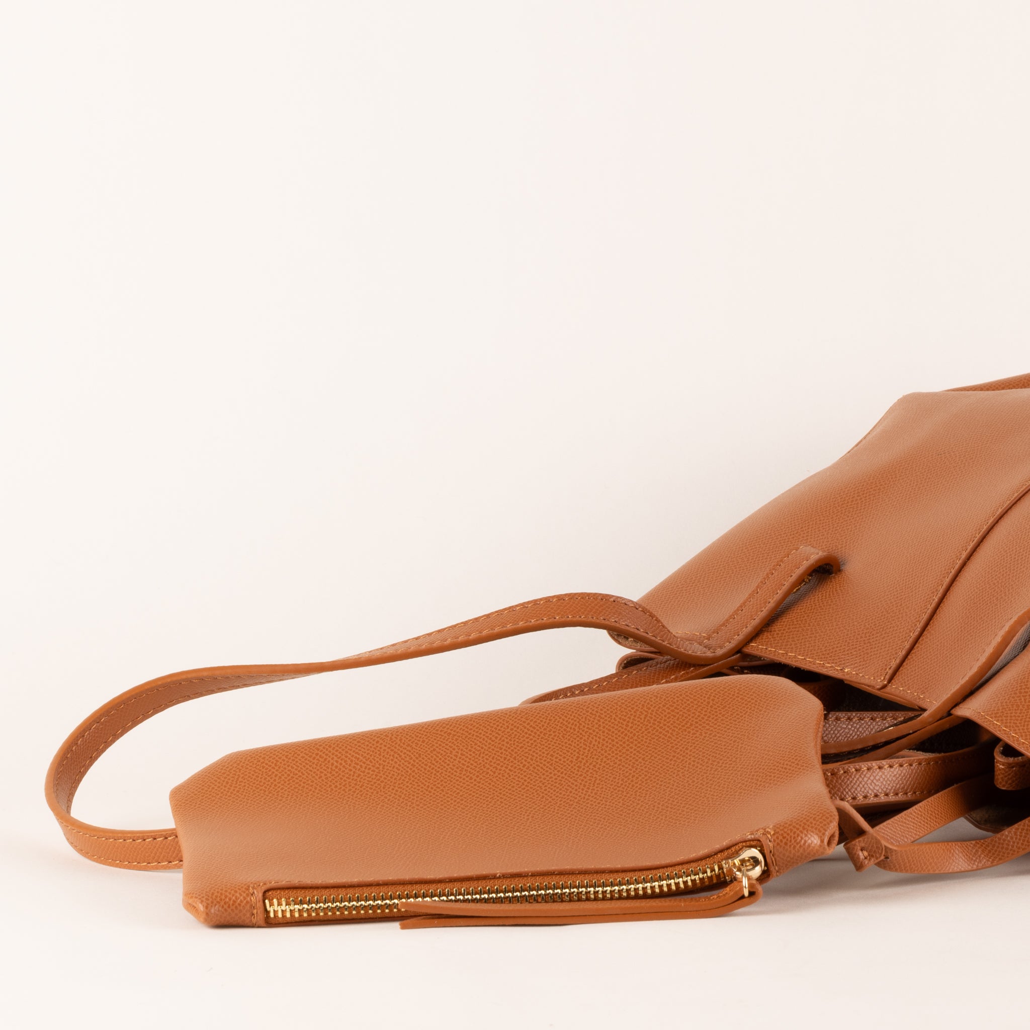 Sabine Leather Shoulder bag 20 - Crème