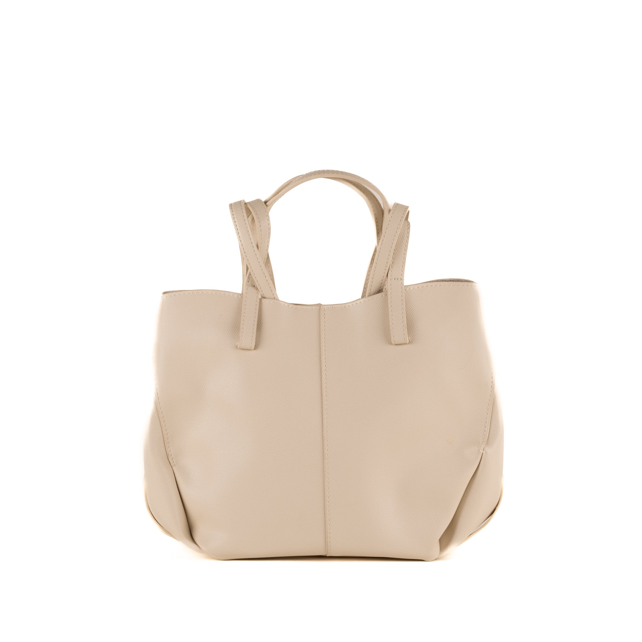 Sabine Leather Shoulder bag 20 - Crème