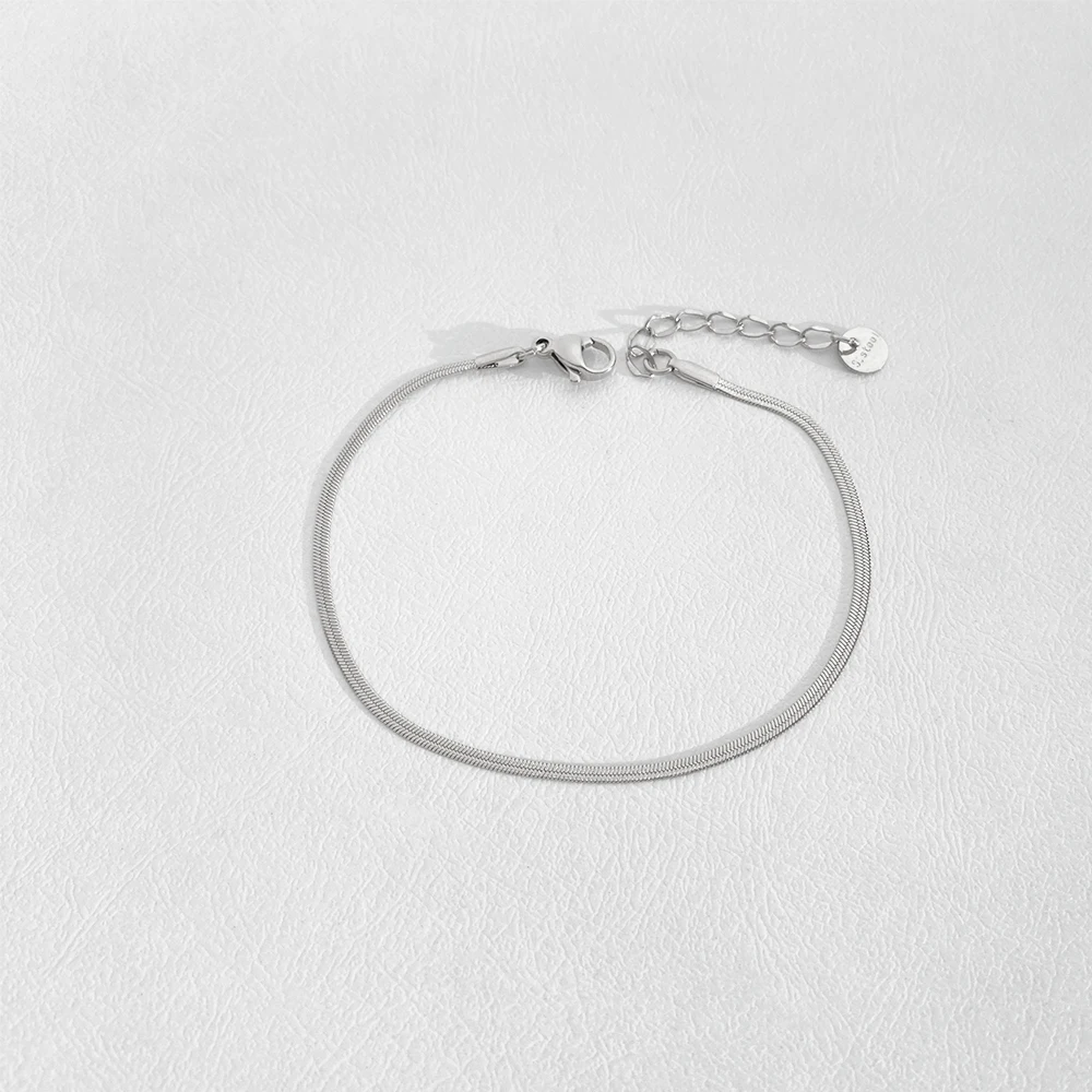 Dilara Armband 2  mm silver