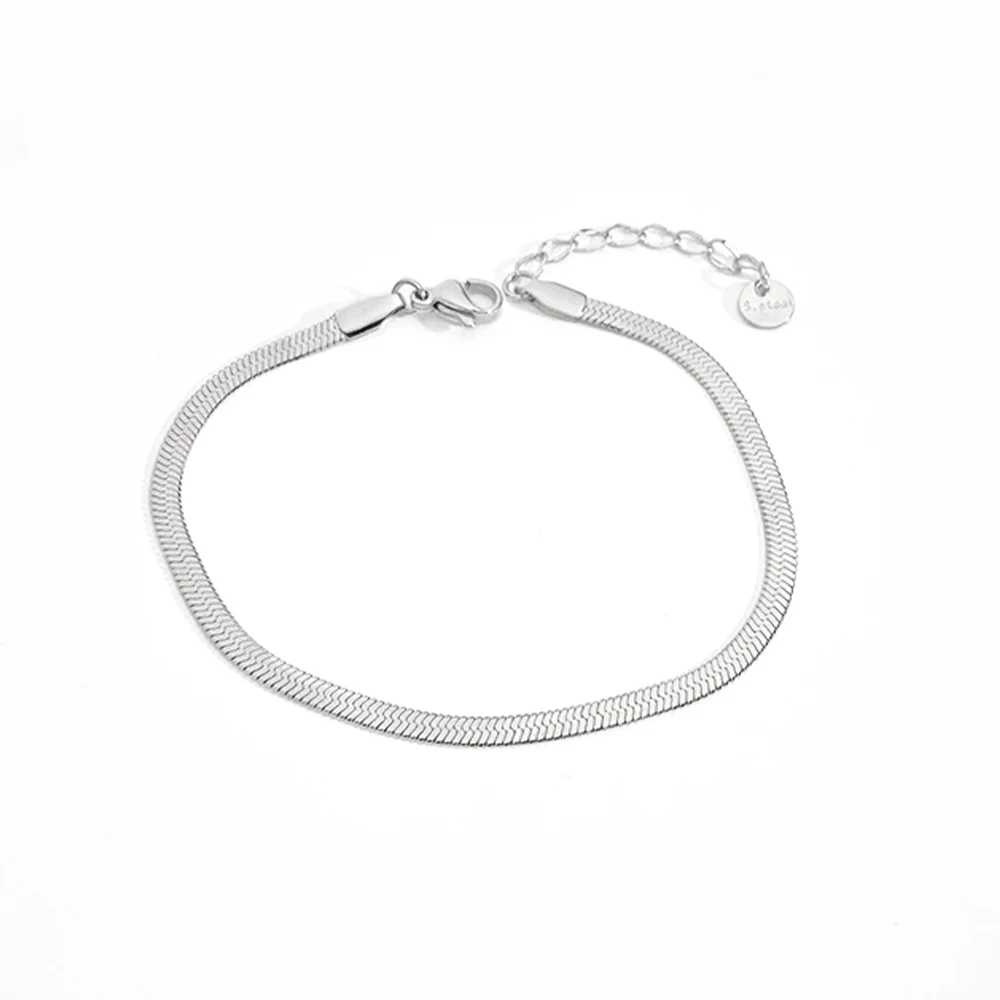 Dilara Armband 3  mm silver