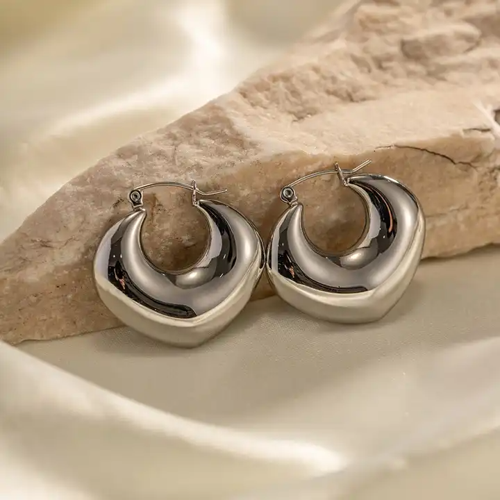 Boucles d'oreilles Dima en argent