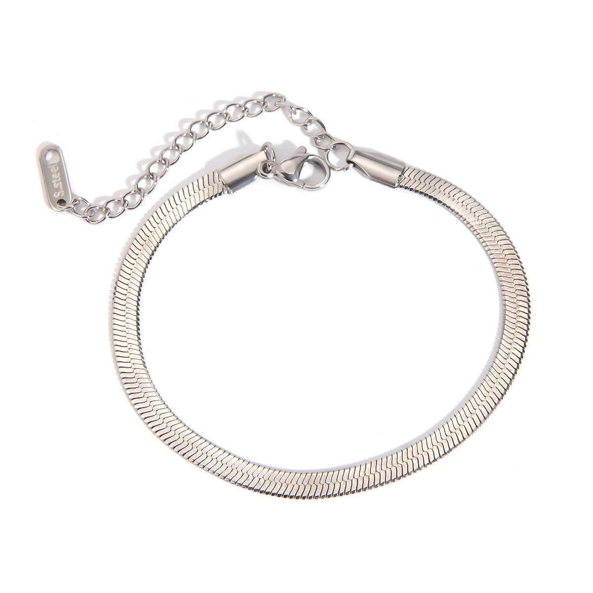 Dina Silver Armband 4 mm