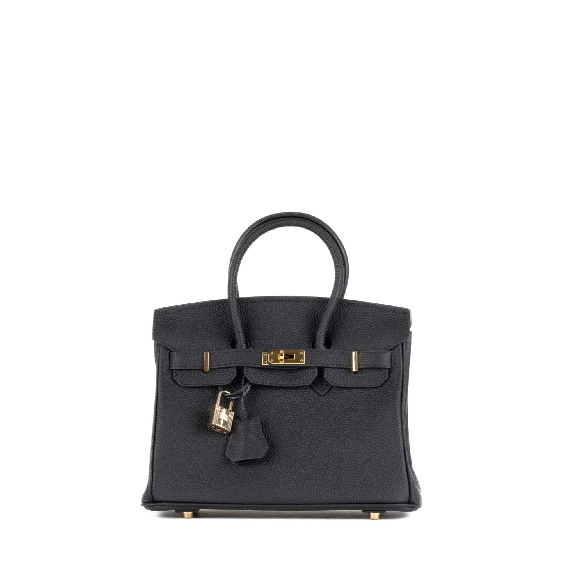 Ella Leather Handbag 25 - Black