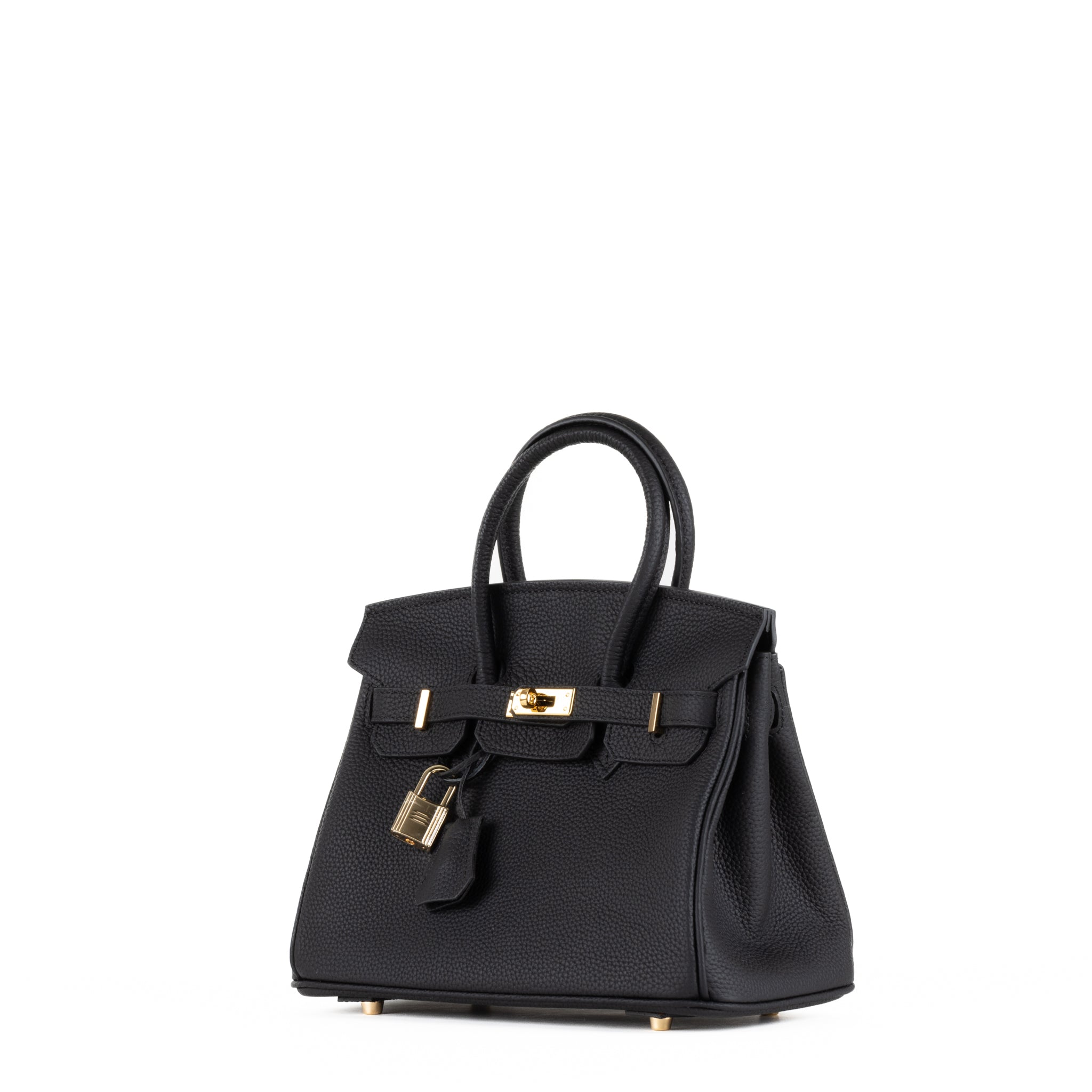 Ella Leather Handbag 25 - Black