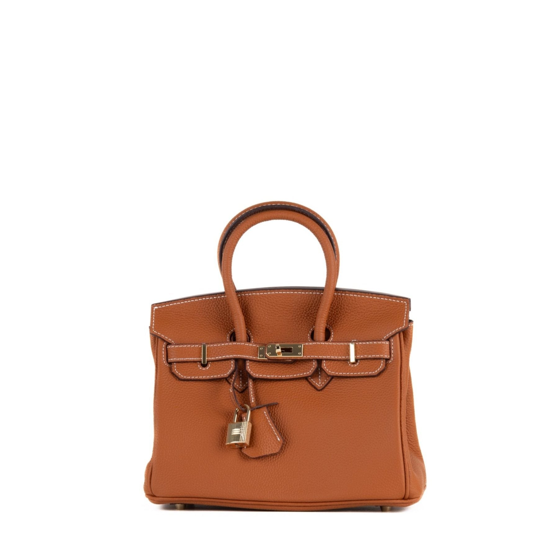 Ella Leather Handbag 25 - Brown