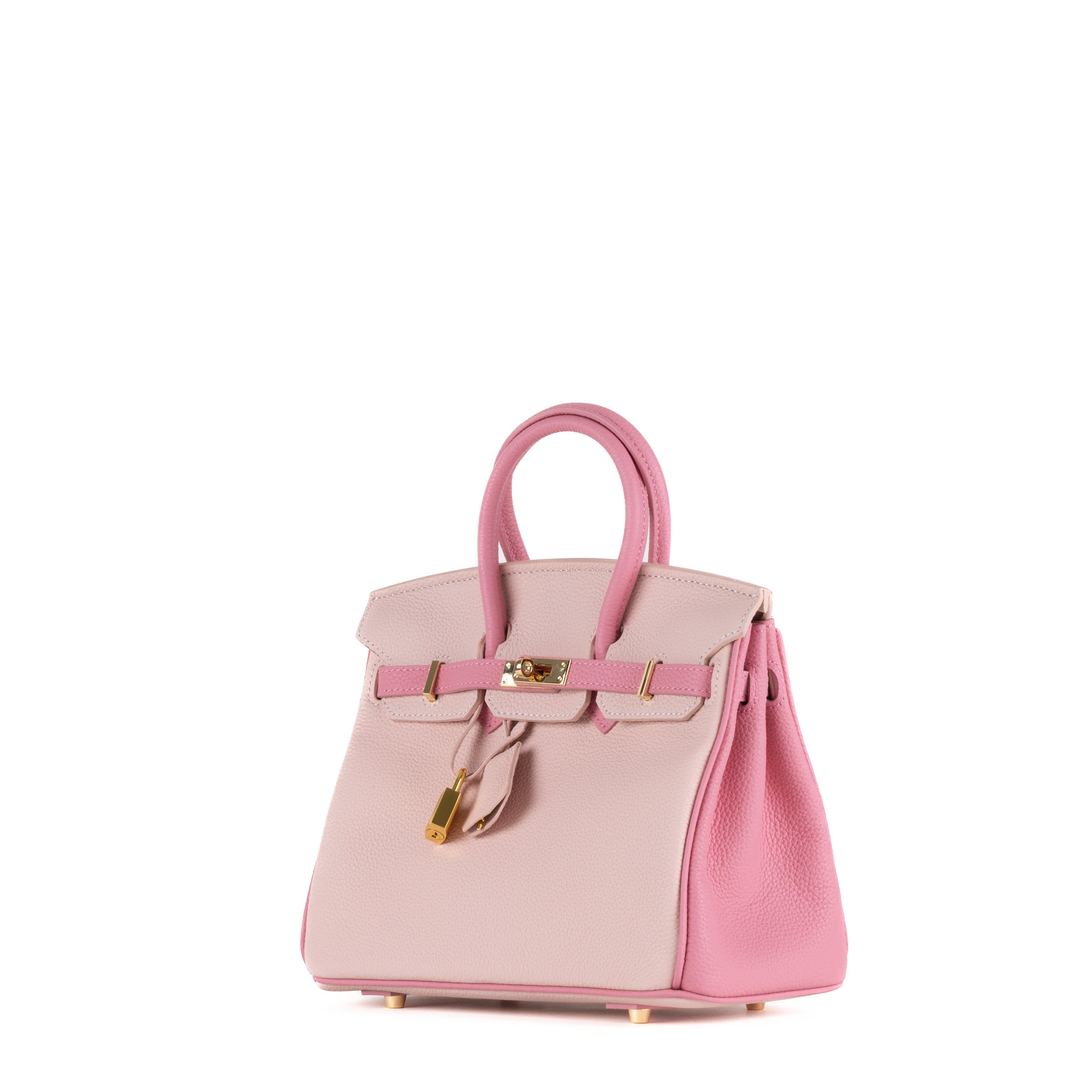 Ella Leather Handbag 25 - Pink