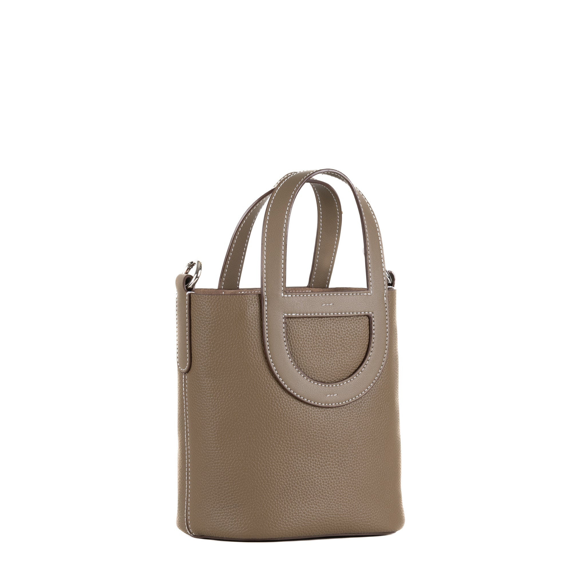 Sac à main en cuir Elodie 18 - Umber