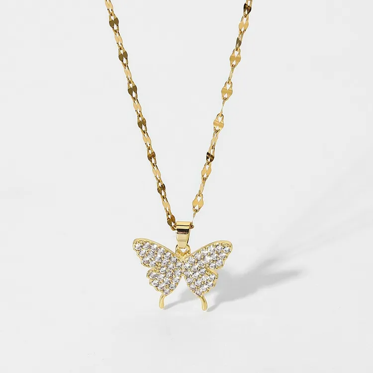 Collier Papillon Estella Clara