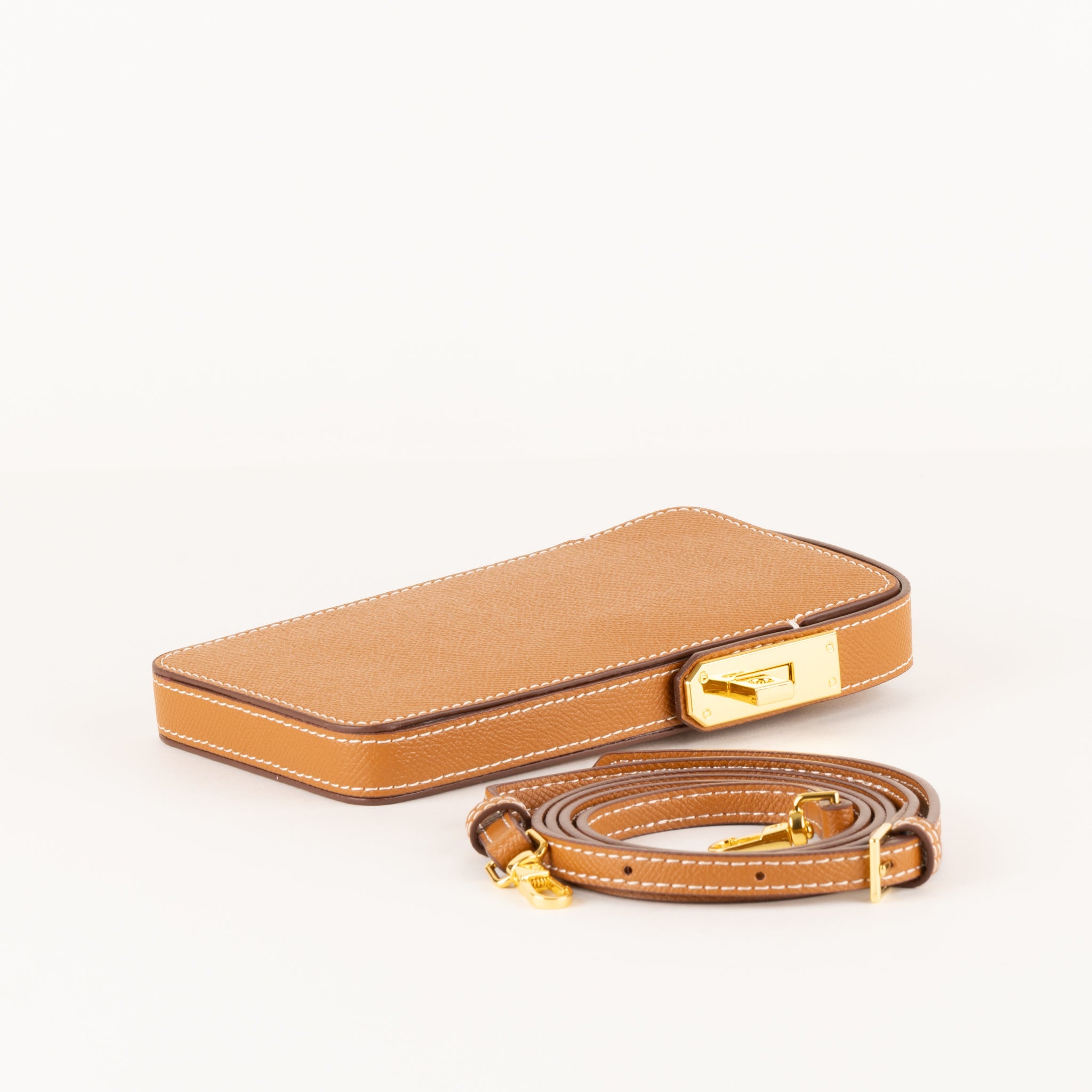 Fairlie Leder Handyhülle 18 - Camel