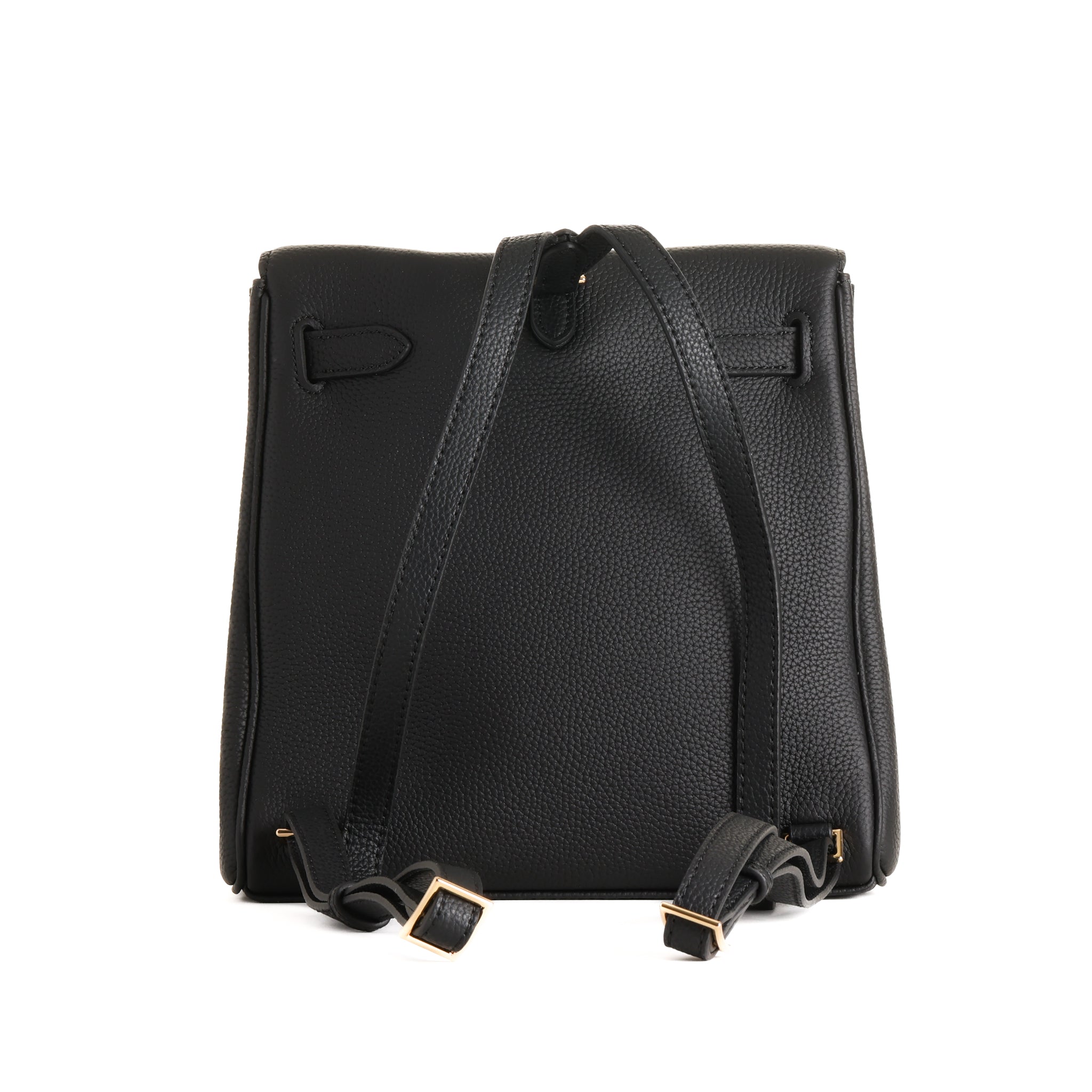 Fernanda leather backpack 22 - Black