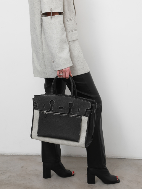 Sac à main à Furry Inside Out 30 - noir