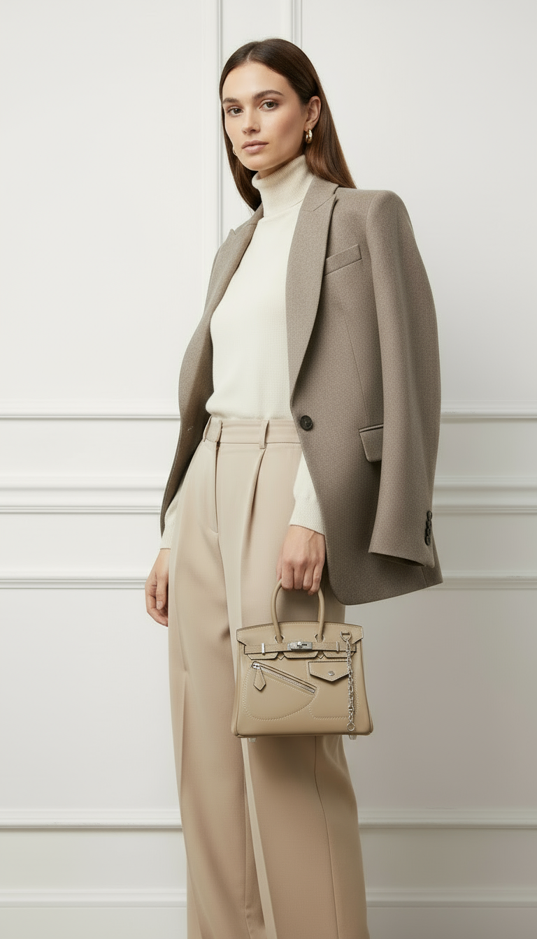 Joelle Nahka Käsilaukku 30 - Musta