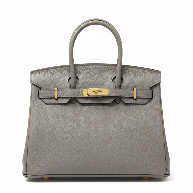 Joelle Läder Handväska 30 - Iron Grey