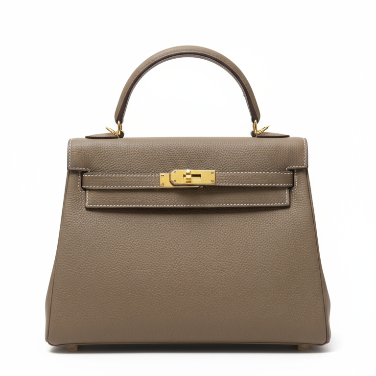 Lili Leder Handtasche 28 - Peanut