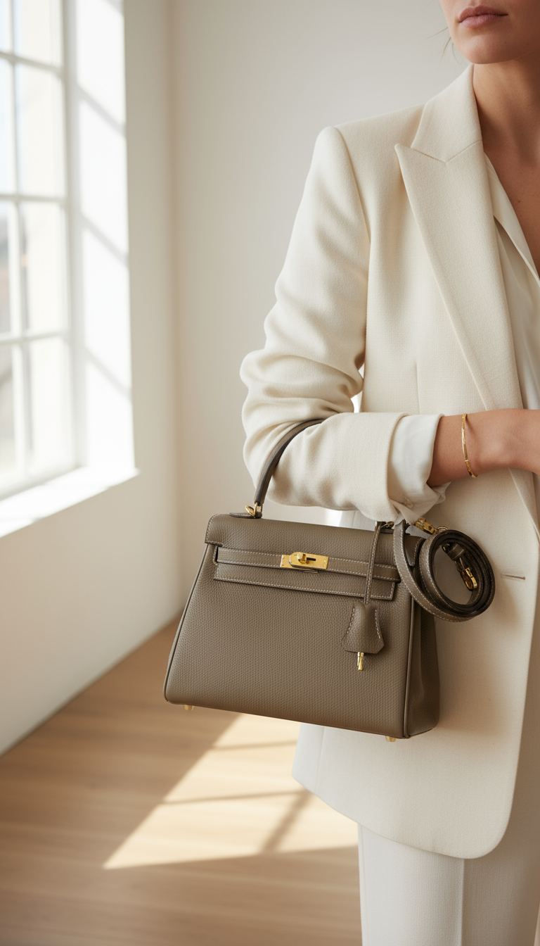 Lili Nahkalaukku 28 - Peanut