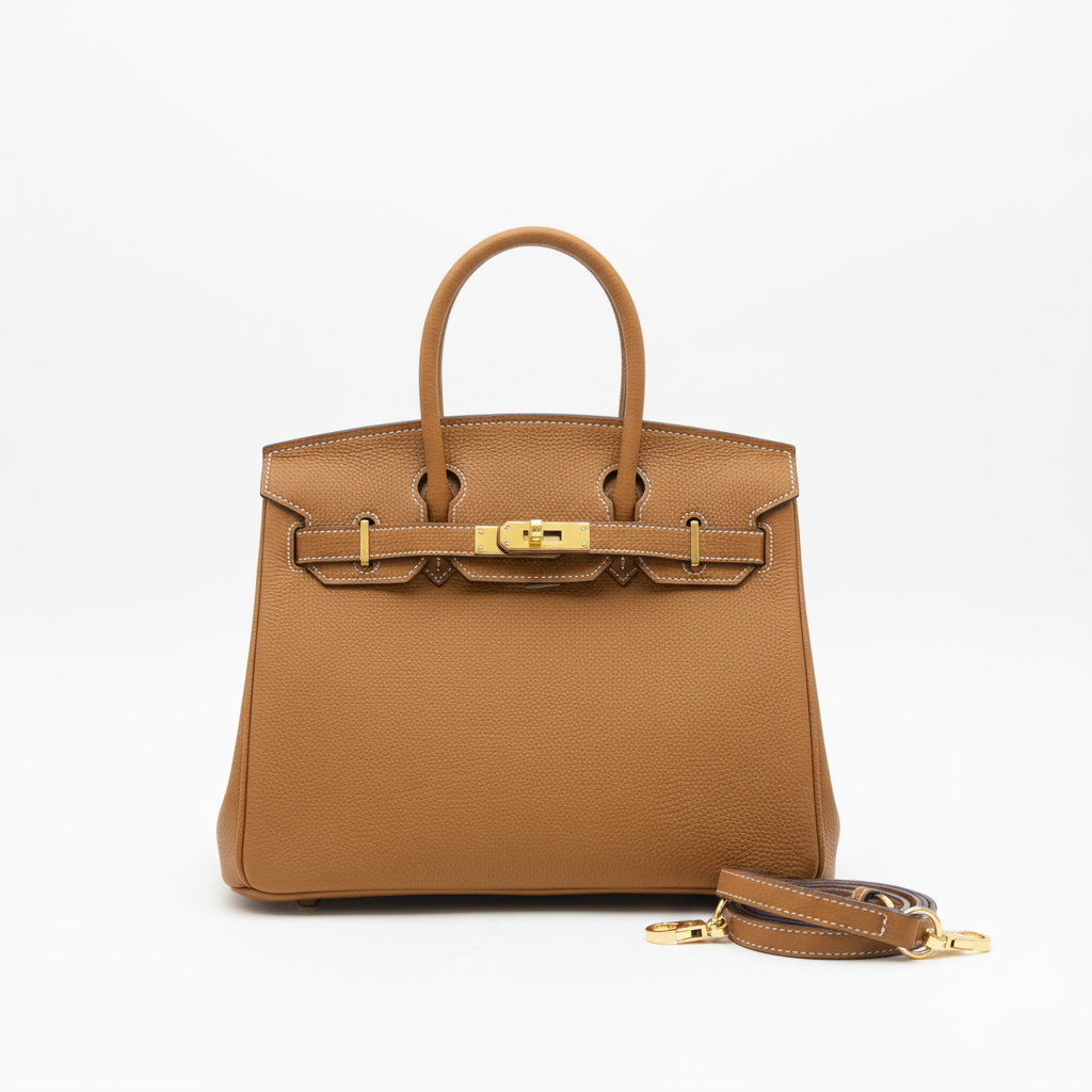 Joelle Läder Handväska 30 - Honey