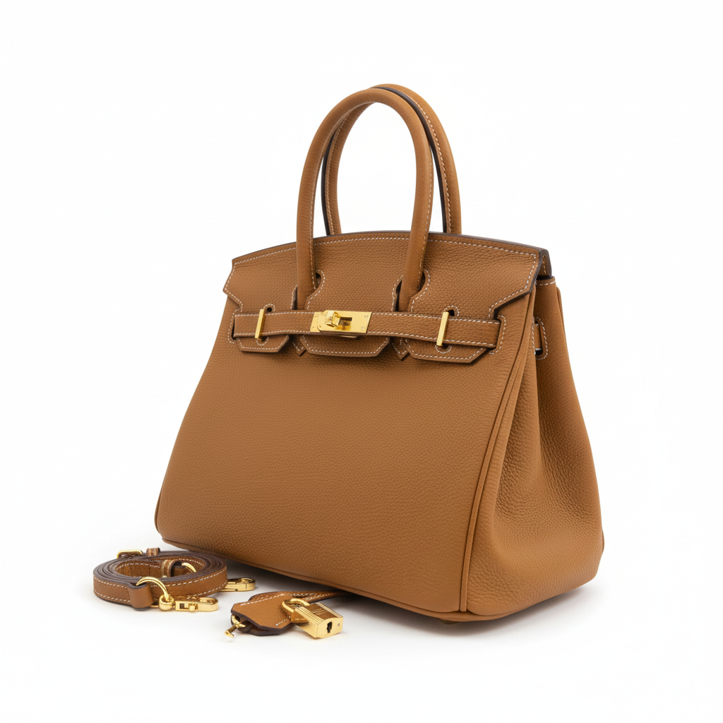 Joelle Läder Handväska 30 - Honey