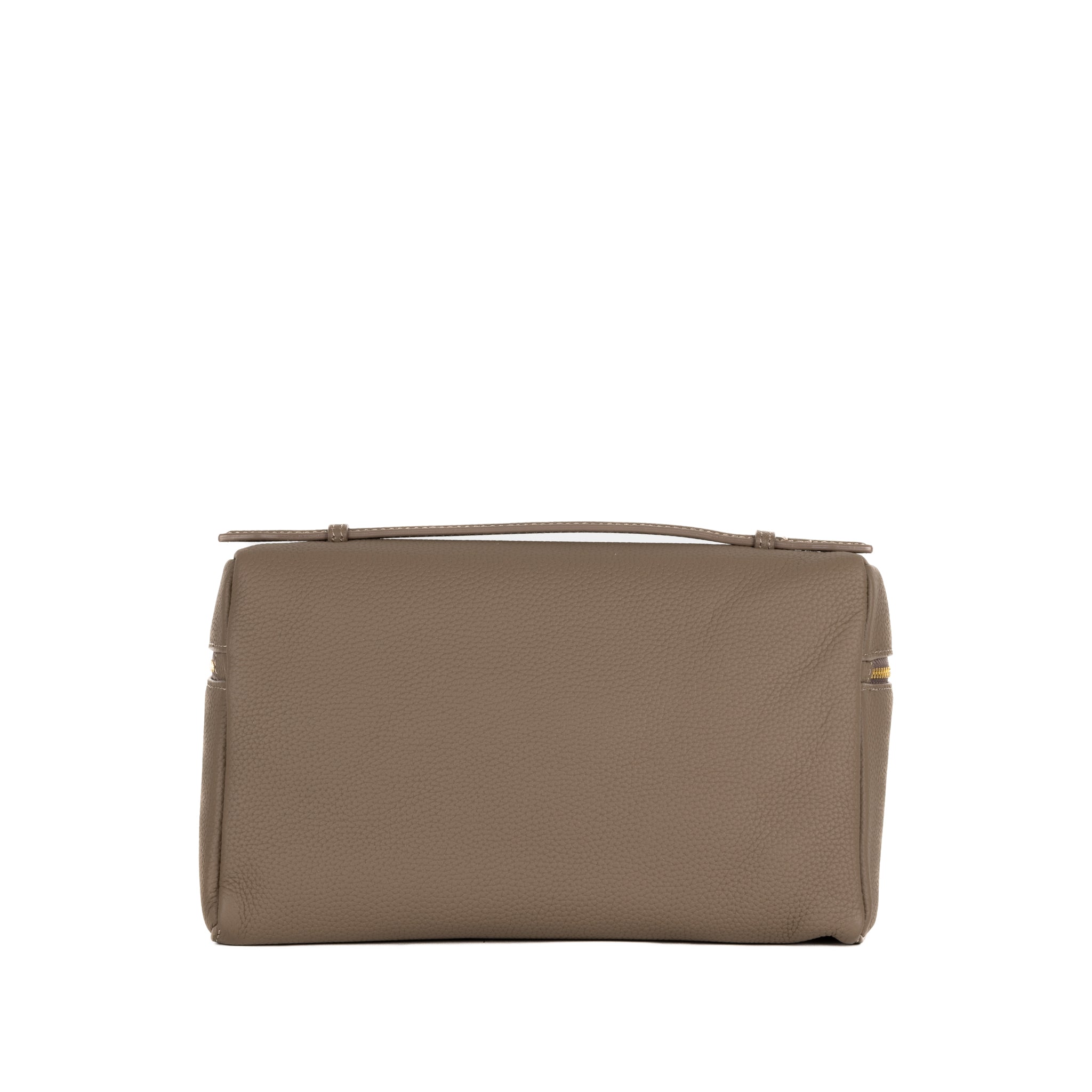 Inès Leather Handbag 27 - Umber