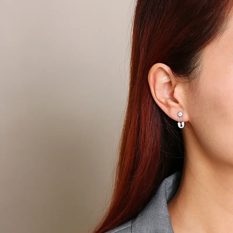 Jessie Silver Stud Örhängen