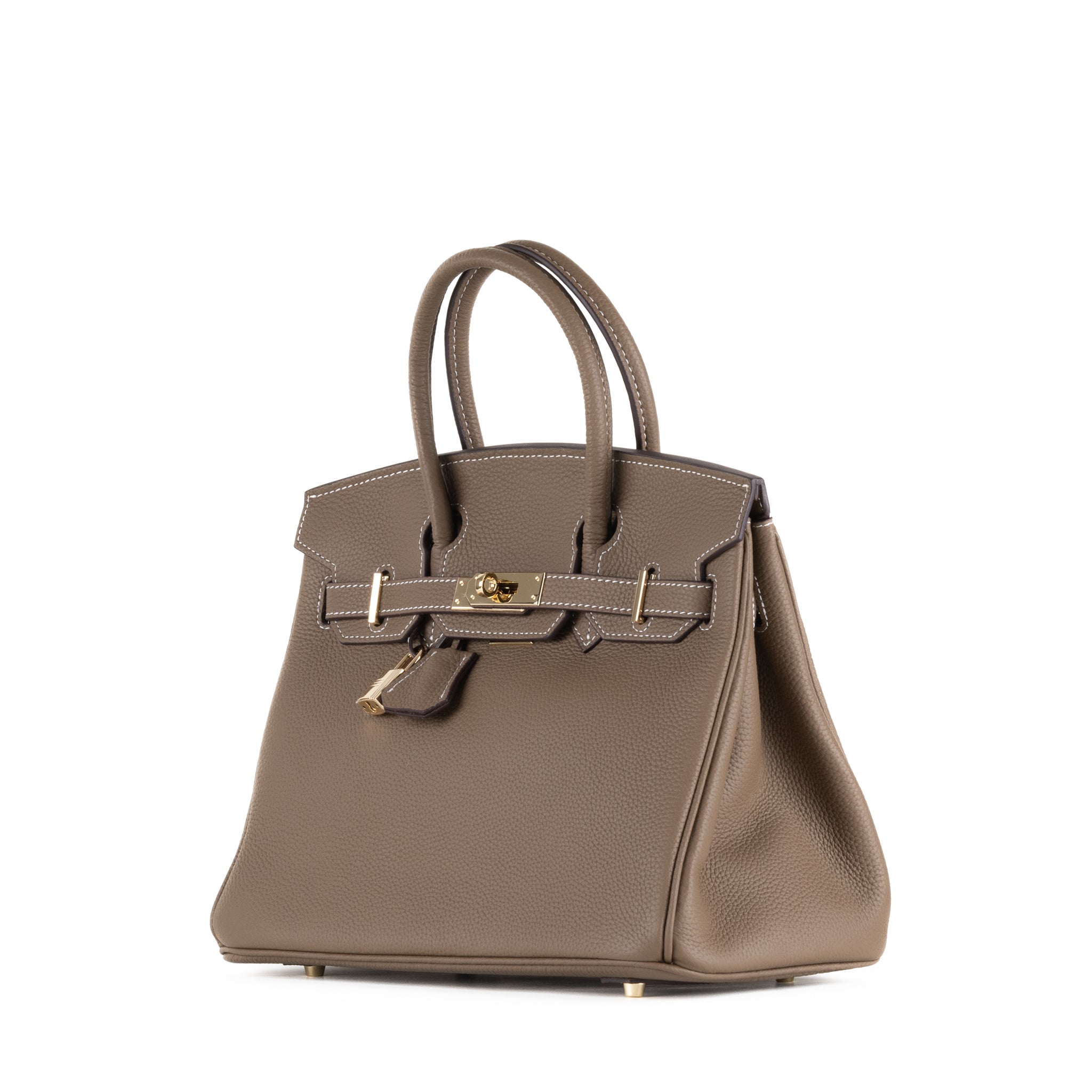 Joelle Leather Handbag 30 - Peanut