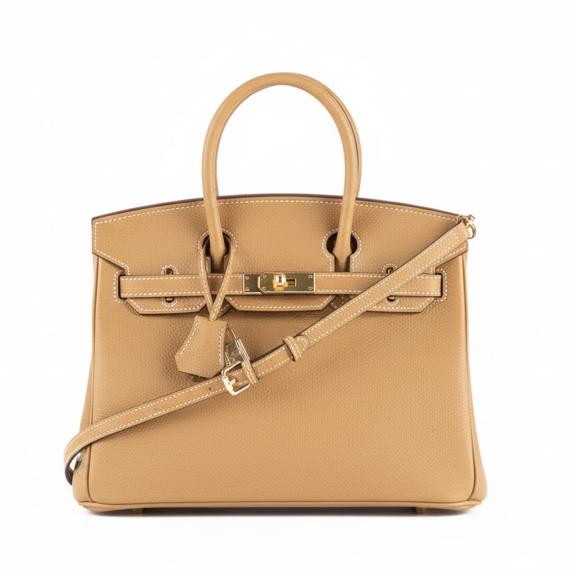 Joelle Leder Handtasche 30 - Peanut