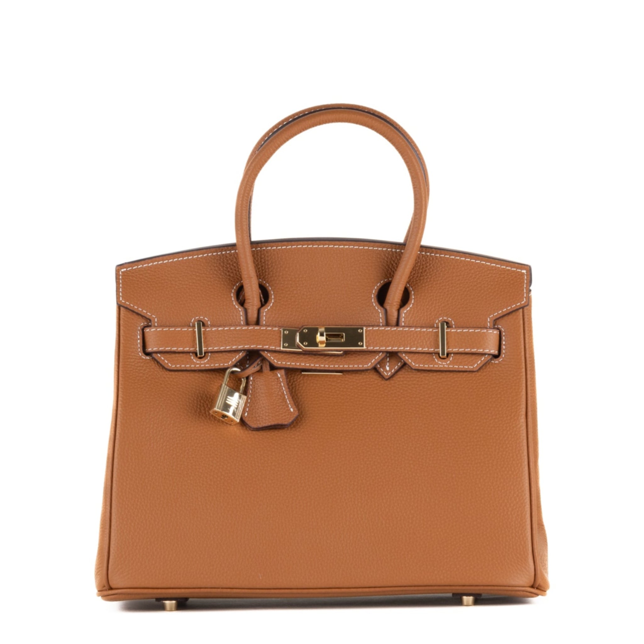 Sac à main Joelle en cuir 30 - marron
