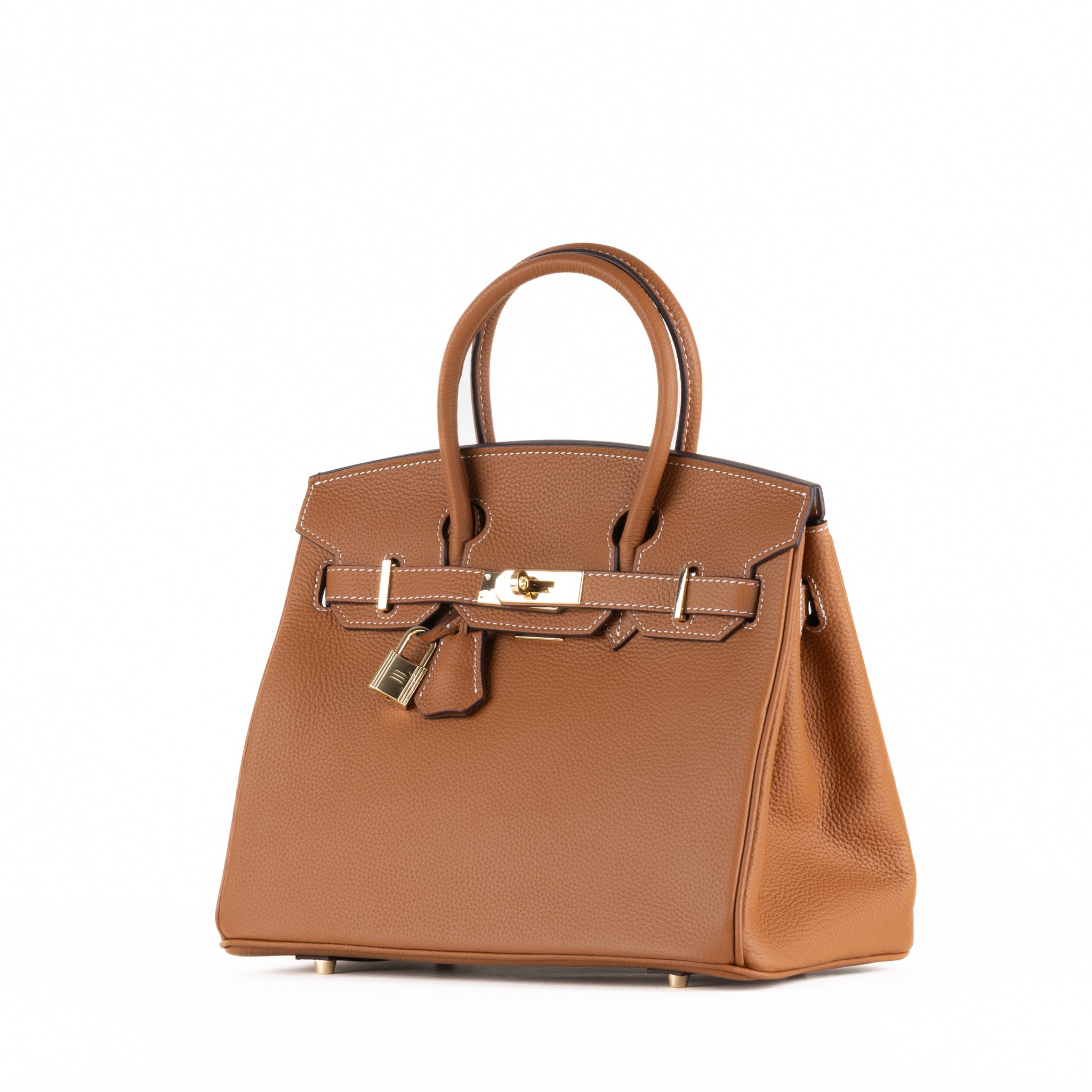 Joelle Leather Handbag 30 - Brown